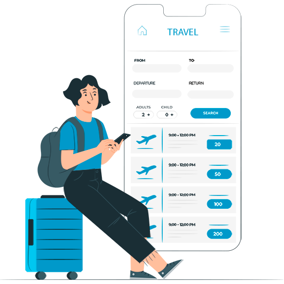 Travel app development