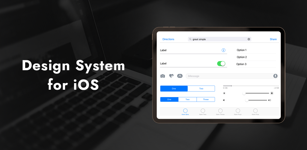 DESIGN SYSTEM FOR IOS