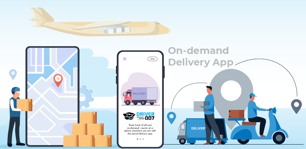 on-demand delivery app
