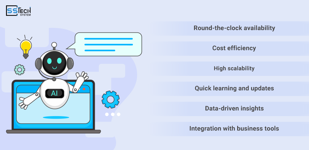 Advantages of AI in customer support