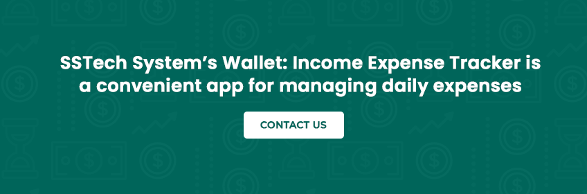 mobile app for income tracking by SSTech System