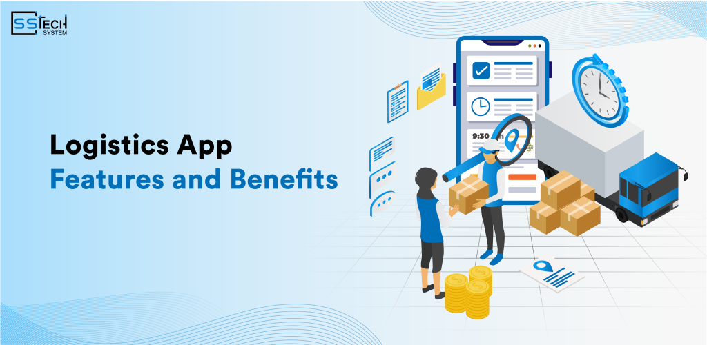 Logistics app features