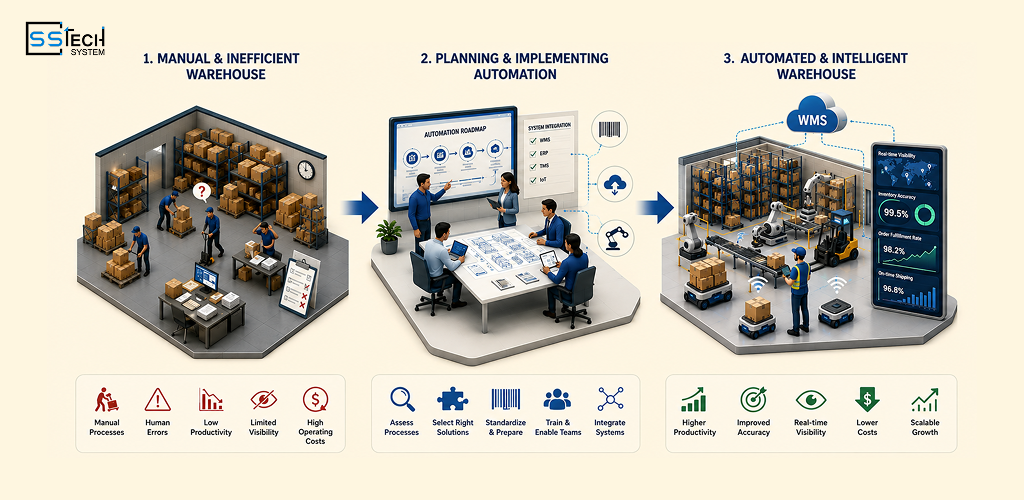 Best Practices for Implementing Warehouse Automation