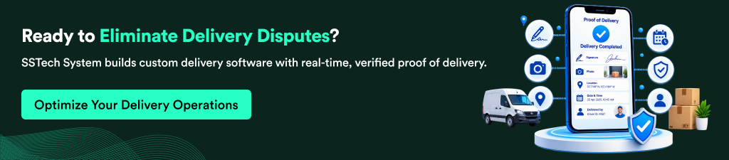 Custom Proof of Delivery Software