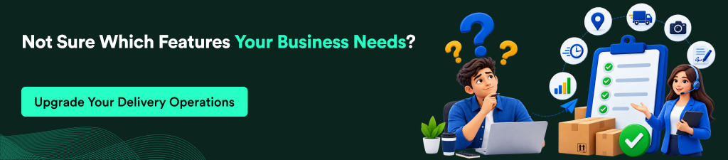 Delivery Management Software Features